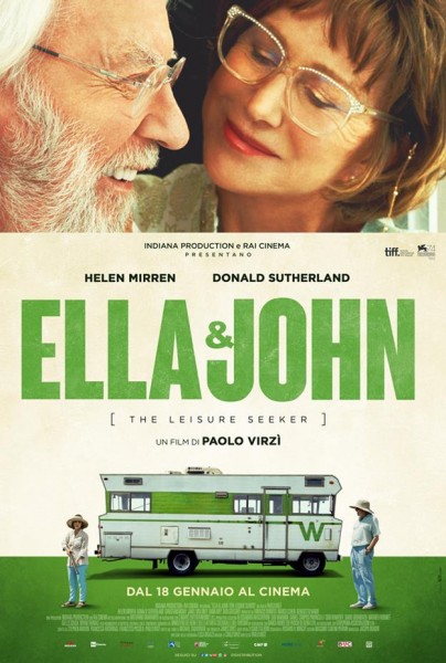 Film cinema Ella & John - The Leisure Seeker Arezzo Firenze Grosseto Livorno Lucca Massa Carrara Pisa Pistoia Prato Siena