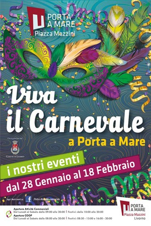 Livorno festa Vivi il Carnevale a Porta a Mare