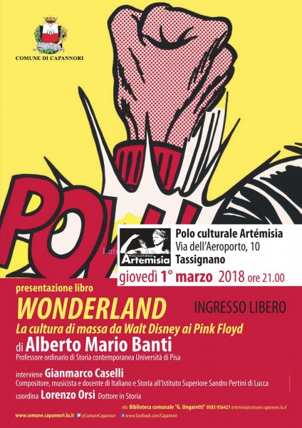Capannori presentazione del libro Wonderland Lucca