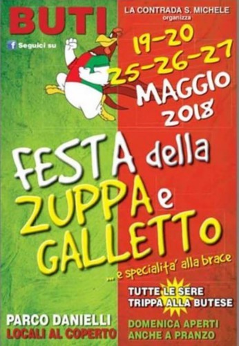 Buti Festa della Zuppa e del Galletto Pisa