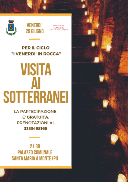 Santa Maria a Monte incontri culturali I Venerdì in Rocca Pisa
