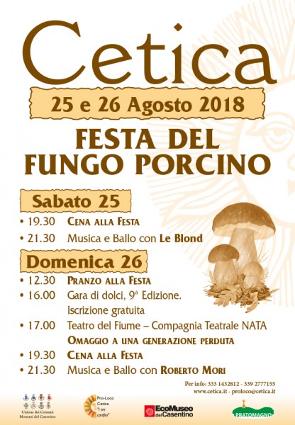 Cetica Festa del Fungo Porcino Arezzo