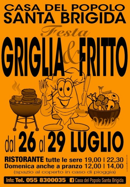 Santa Brigida Festa Griglia e Fritto Firenze