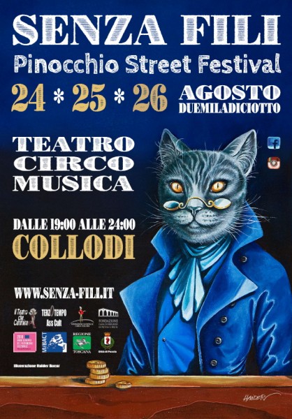 Collodi teatro Pinocchio Street Festival Pistoia