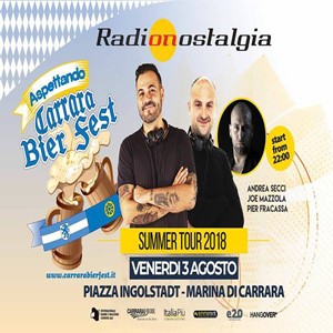 Marina di Carrara festa Summer Tour di Radio Nostalgia Masssa Carrara