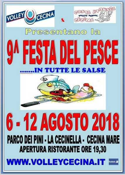 Cecina Mare Festa del Pesce in tutte le Salse Livorno