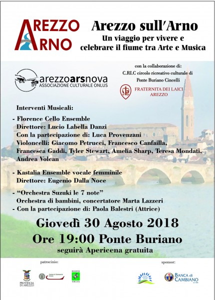Arezzo concerto I Florence Cello Ensemble