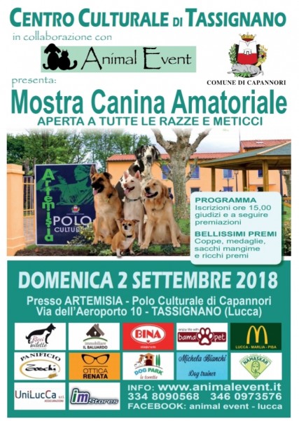 Capannori Mostra canina amatoriale Lucca