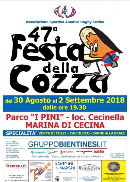 Cecinella Festa della Cozza Livorno