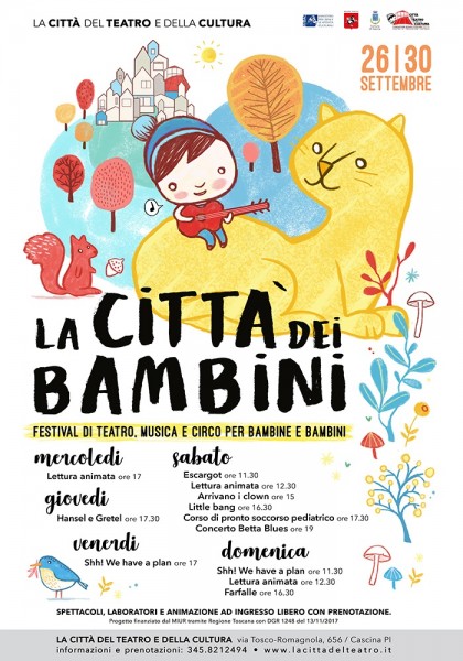 Cascina festival teatrale La città dei bambini Pisa