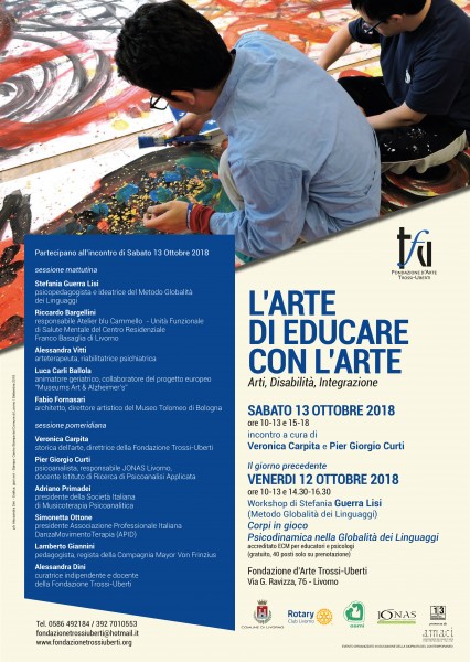 Livorno workshop L'arte di educare con l'arte