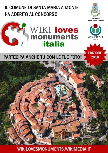 Santa Maria a Monte concorso fotografico Wiki Loves Monuments Pisa