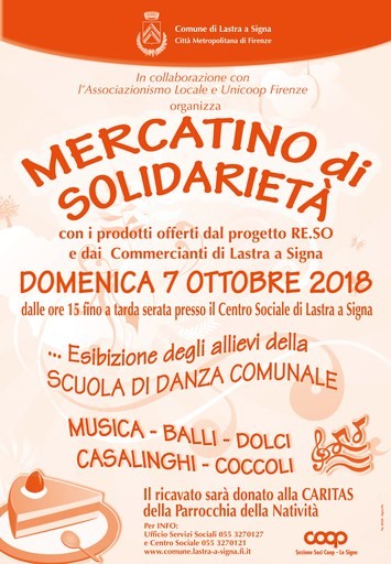 Lastra a Signa Mercatino della Solidarietà Firenze