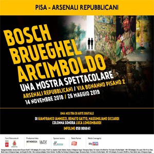 Pisa mostra spettacolo Bosch, Brueghel, Arcimboldo