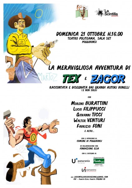 Poggibonsi fumetti La meravigliosa avventura Siena