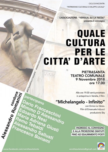 Pietrasanta convegno Quale cultura per le città d’arte Lucca
