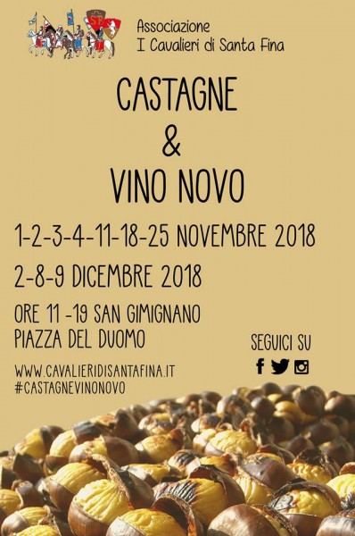 San Gimignano le Castagne e Vino Novo Siena