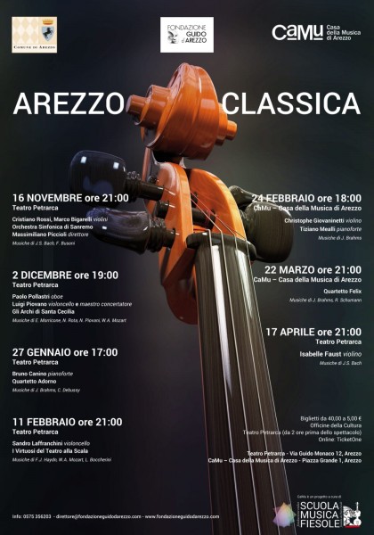 Arezzo concerti di musica sinfonica e da camera Arezzo Classica