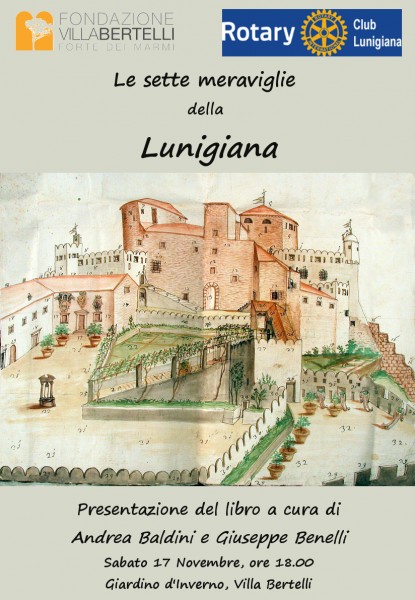 Forte dei Marmi presentazione del libro Le sette meraviglie della Lunigiana Lucca