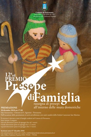 Pietrasanta concorso di presepi Presepe in famiglia Lucca
