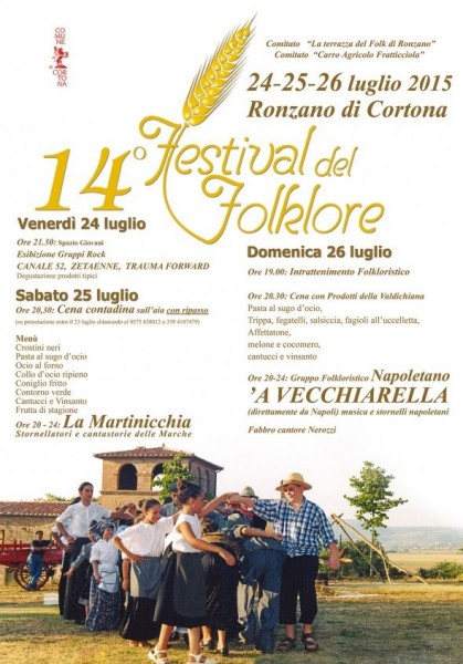 A Cortona è tempo di "Festival del Folklore"