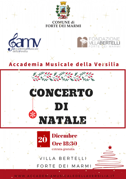 Forte dei Marmi Concerto di Natale Lucca