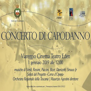 Viareggio concerto di capodanno con l'Orchestra Regionale della Toscana Lucca