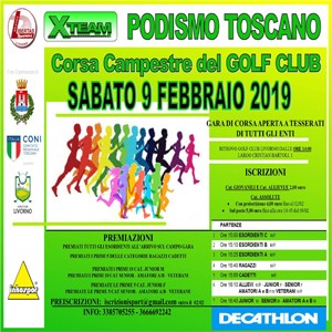 Livorno corsa Campestre del Golf Club di Livorno