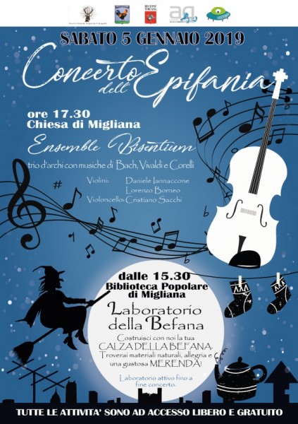 Cantagallo Concerto della Befana Prato