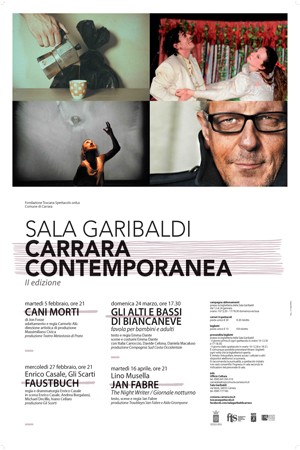 Carrara rassegna teatrale Carrara Contemporanea Massa Carrara