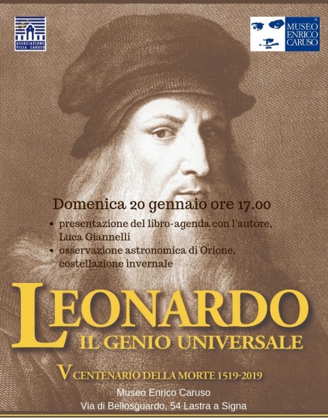 Lastra a Signa presentazione del libro Leonardo Firenze