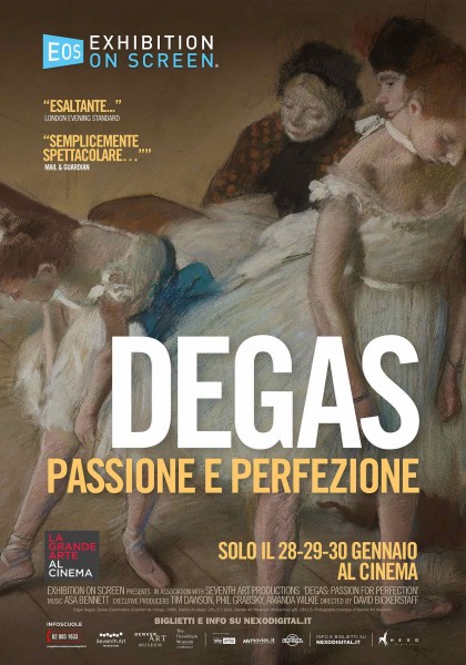 Firenze film documentario Degas: Passione e Perfezione