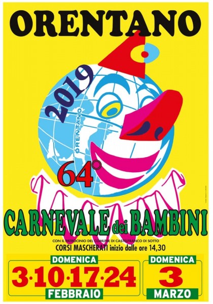 Orentano Carnevale dei bambini di Orentano 2019 Pisa