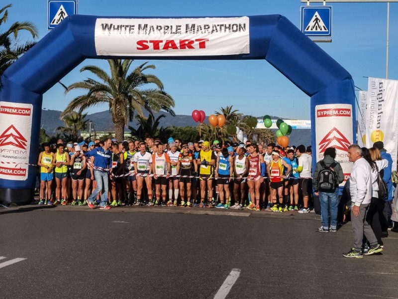 Marina di Massa maratona White Marble Marathon Massa Carrara