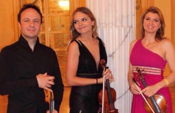 Lucca concerto Laura Marzadori, Elena Faccani e Massimo Polidori