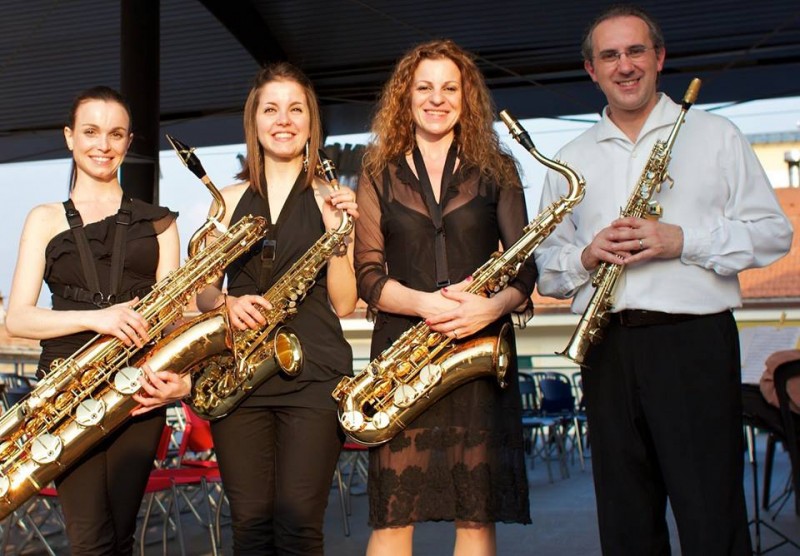 Forte dei Marmi concerto Sax Beat Quartet Lucca