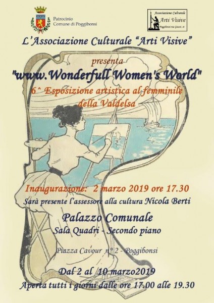 Poggibonsi mostra www. Wonderfull Womens's World Siena