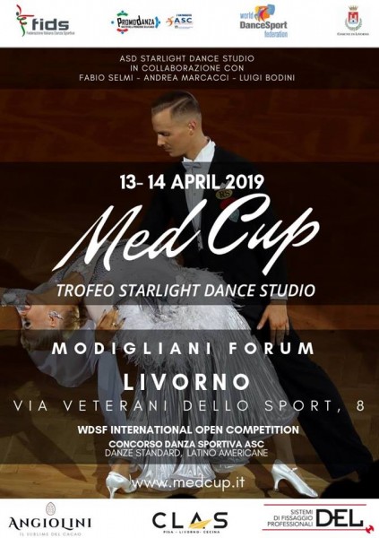 Livorno danza sportiva Trofeo Starlight Dance Studio