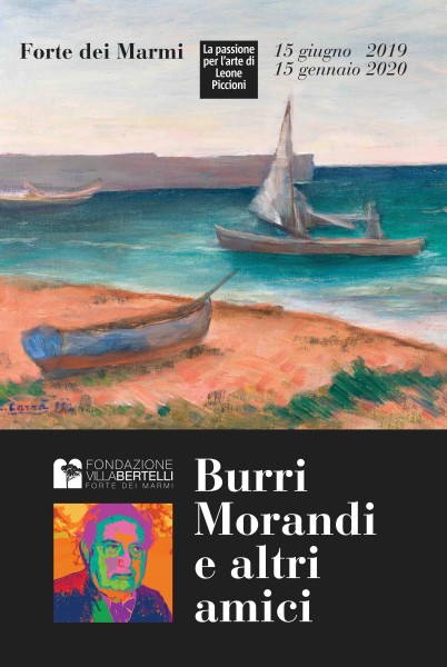 Dal 15 giugno 2019 al 15 gennaio 2019 a Forte dei Marmi la mostra "Burri Morandi e altri amici"