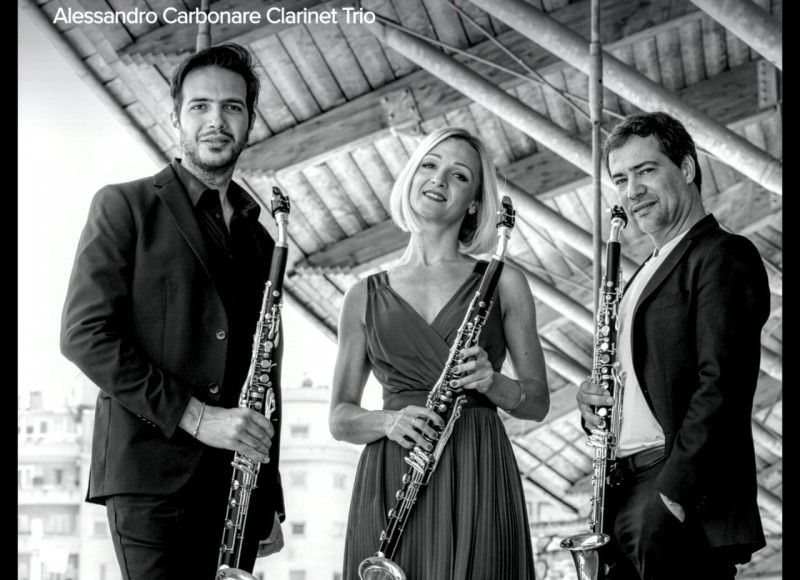 Arezzo concerto Alessandro Carbonare Clarinet Trio