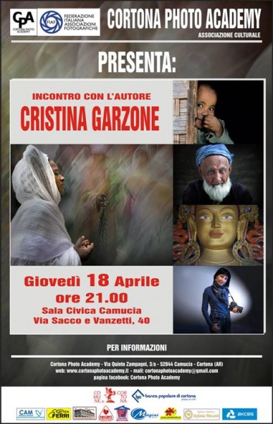 Cortona incontro con Cristina Garzone Arezzo
