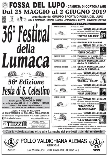 Fossa del Lupo Festival della Lumaca Arezzo