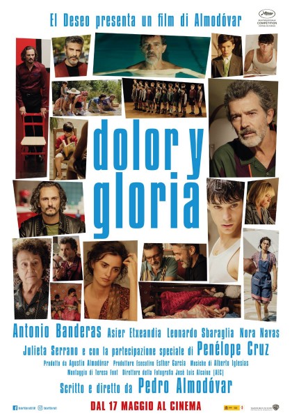 Film Cinema Dolor y Gloria Arezzo Firenze Grosseto Livorno Lucca Massa Carrara Pisa Pistoia Prato Siena
