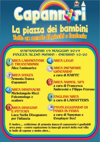 Capannori festa La Piazza dei bambini Lucca