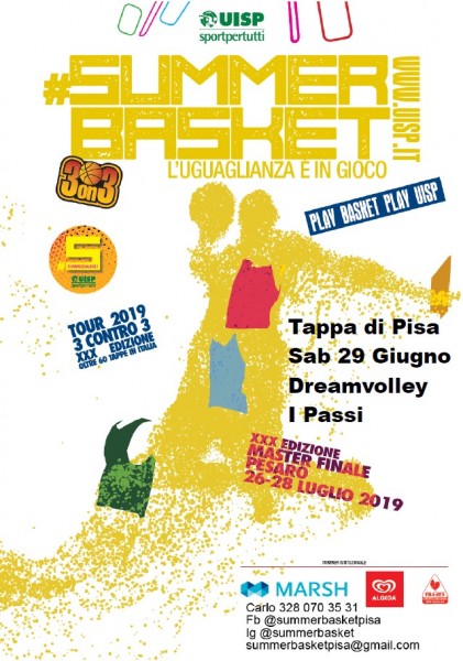 Pisa Summer Basket Pisa 2019