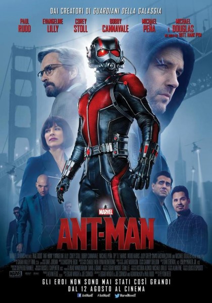 Dal 12 agosto nelle sale il film Ant Man