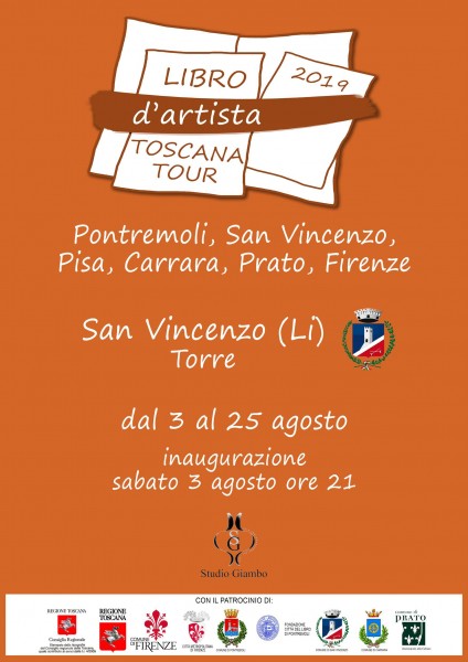 San Vincenzo Libro d’Artista Toscana Tour 2019 Livorno