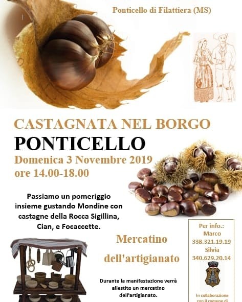 Ponticello Castagnata nel Borgo Massa Carrara