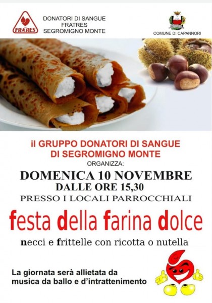 Capannori Festa della farina dolce Lucca