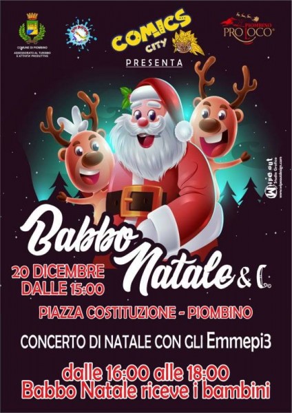 Piombino festa di Babbo Natale & Co Livorno
